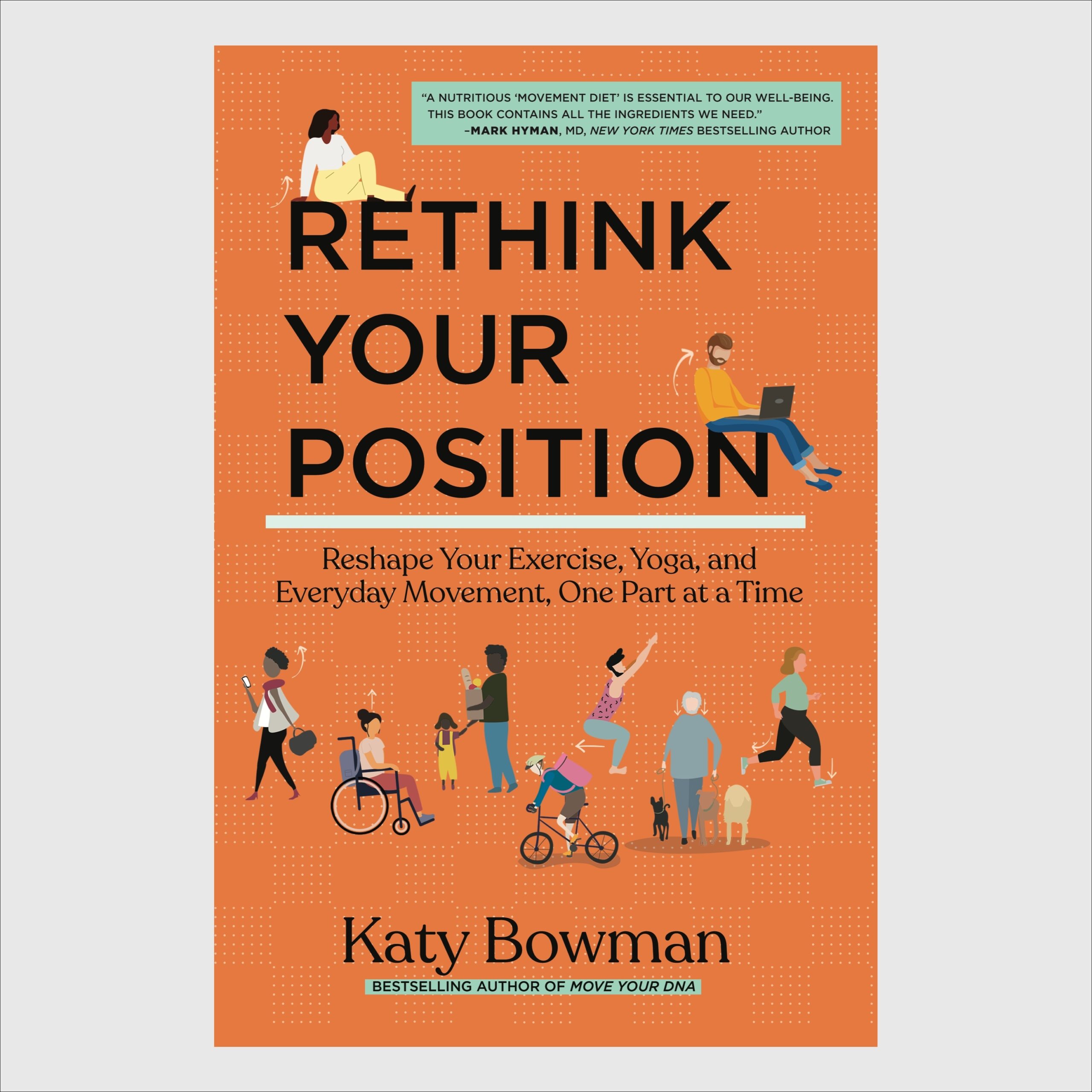 Movement,　Rethink　and　Your　Reshape　Everyday　at　Position:　Your　Exercise,　Time—PAPERBACK　Yoga,　One　Part　a
